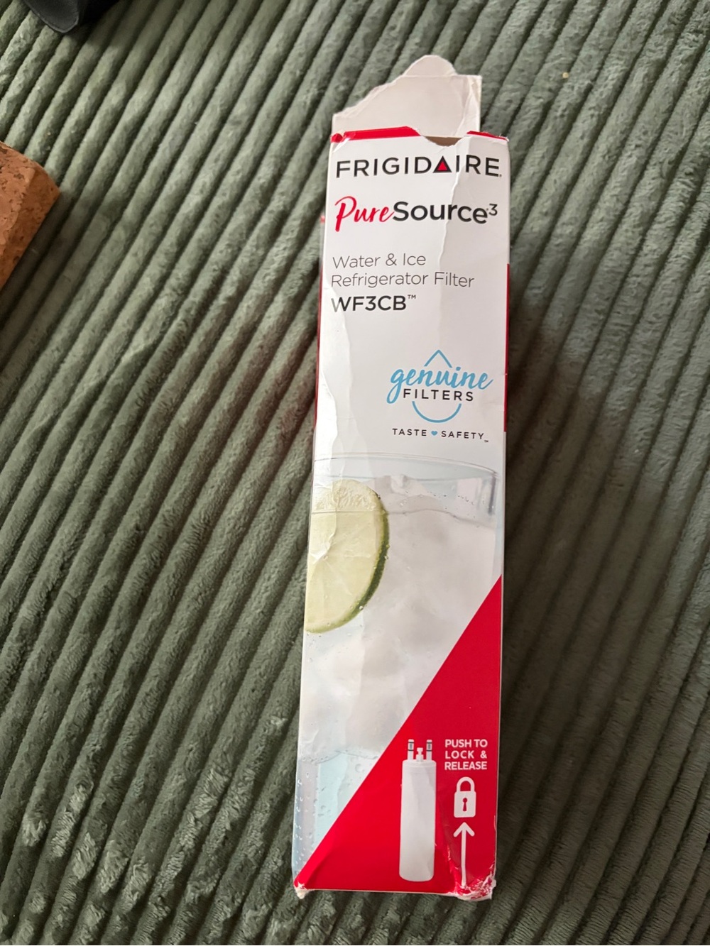Frigidaire PureSource3 WF3CB Water & Ice Refrigerator Filter - White